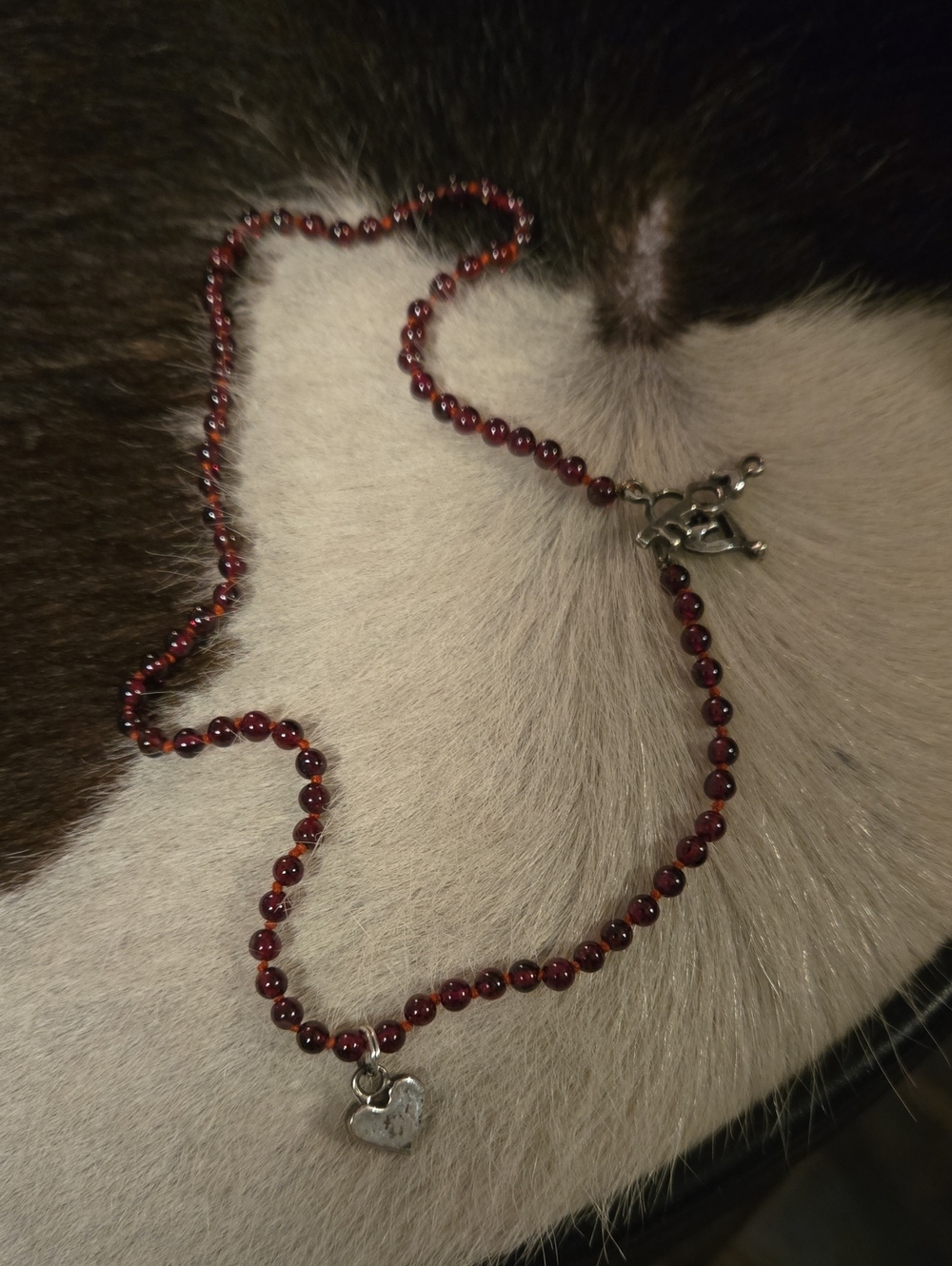 Vintage Erica Courtney Heart Necklace
